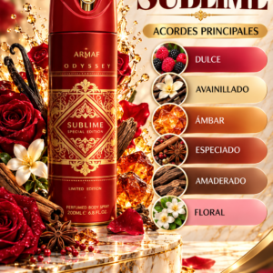Body Spray Sublime