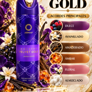 Body Spray Velvet Gold