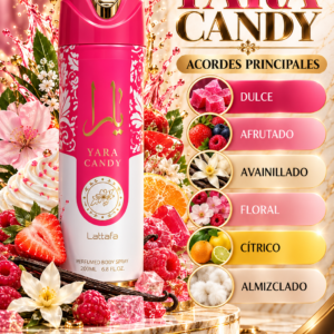 Body Spray Yara Candy